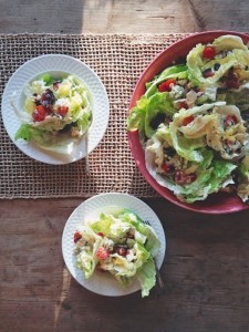 deconstructed wedge salad